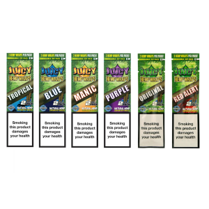 Juicy Jays Tobacco Free Hemp Blunt Wraps - Assorted Flavours