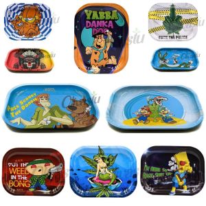 Smoke Arsenal Premium Metal Rolling Trays (50+Designs) - Small