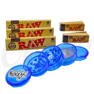 Chongz 50mm Plastic Grinder 5 Part Raw Paper Tip Set