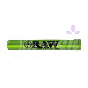 RAW Aluminium Cone Holder Tube - 20 Year Anniversary Edition - Emerald Green