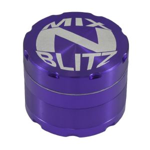 Mix n Blitz Sharp Tooth 55mm 4 Part Metal Herb Grinder