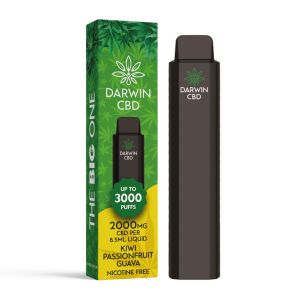 Darwin CBD Disposable Vape The Big One 3000 Puffs - 2000mg
