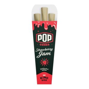 Pop Cones Unbleached Pre Rolled Flavoured Cones