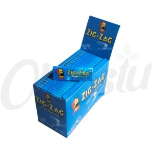 Zig Zag Blue Regular Size Rolling Papers