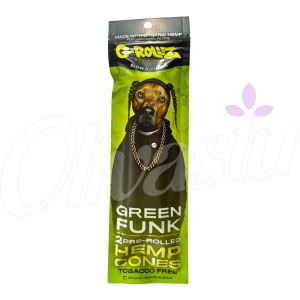 G-Rollz 2-Pack Pre-rolled Hemp Wraps - Green Funk