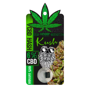 Euphoria CBD Hash 6% Kush - 1g