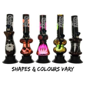 Chongz Acrylic 20cm "Black Magic" Bong