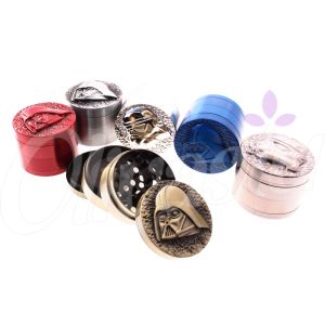 Star Wars 4 Part 50mm Metal Grinder - Random Design & Colour