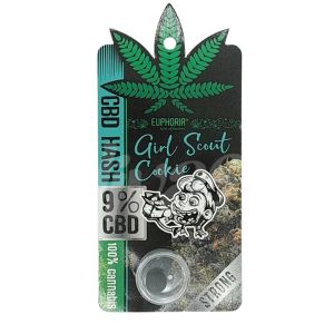 Euphoria Girl Scout Cookies CBD Hash (9%) - 1g