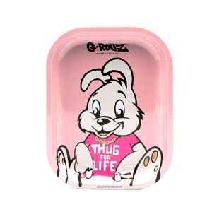 G-Rollz Banksy 'Thug' Small Rolling Tray