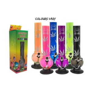 Half Baked 25cm "Skanky Dank" Acrylic Bong - Random Colour