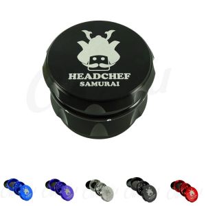 Headchef Samurai 55MM 4 Piece Metal Herb Grinder