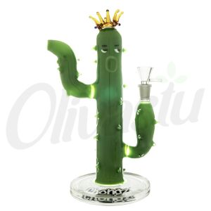 Chongz  Glass 30cm "Cactus Mike" Jade Green Bong Waterpipe