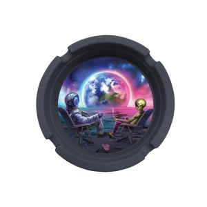 V Syndicate Blunt Orbit Silicone Ashtray - 8 x 2.3cm