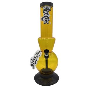 CHONGZ Numb Nutz Acrylic Waterpipe Ice Pinch Bong, 30cm
