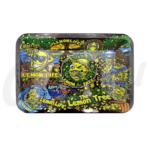 Lemon Tree Metal Rolling Tray