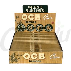 OCB Bamboo King Size Slim Rolling Papers (Box of 50)