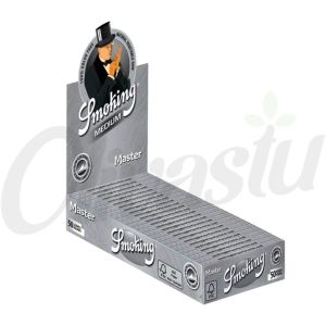 Smoking Master Silver 1 1/4" Medium Size Rolling Paper