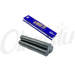 Vibes Rice Rolling Papers + Pop Top Cone Holder