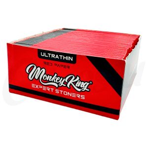 Monkey King Red King Size Slim Papers Full Box