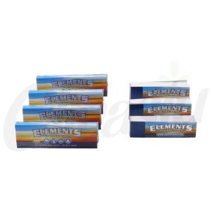 5 x Elements Single Wide Papers + 3 x Tips