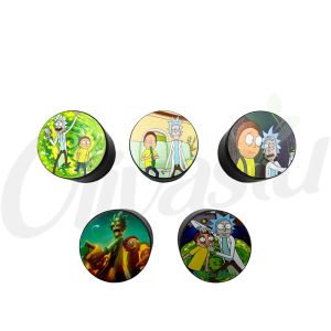 Rick & Morty Metal Herb Grinder 55mm