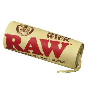 RAW Hemp Wick Roll - 20ft /6m