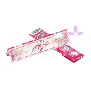 Purize Long Papers - Organic King Size Slim - Pink- 1 Pack
