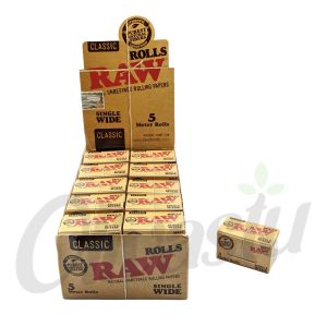 RAW Classic Single Wide Rolls- 5m