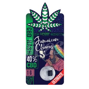 Euphoria Jamaican Charas CBD Hash 40% - 1g