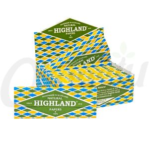 Highland Natural King Size Rolling Papers & Tips