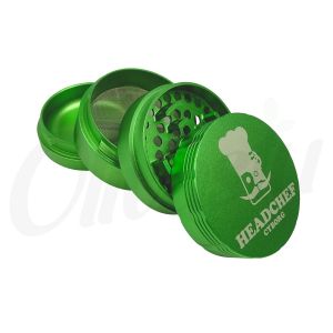 Headchef Cyborg 62mm 4 Piece Grinder - Gamma Green