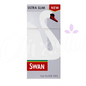 Swan Ultra Slim Filter Tips (126 Per Box)