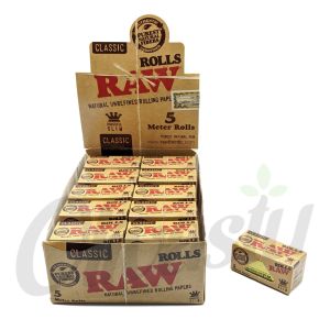 RAW Classic Kingsize Slim Rolls- 5m