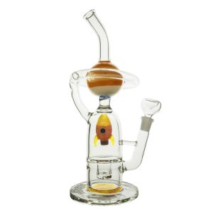 Chongz Glass 32cm "Day Trip to Uranus" Waterpipe Bong