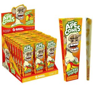 G-Rollz Ape Cones Pop Activated Papers Retail Box (24 Pack)