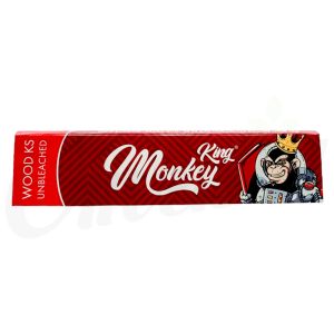 Monkey King Wood King Size Slim Unbleached Papers