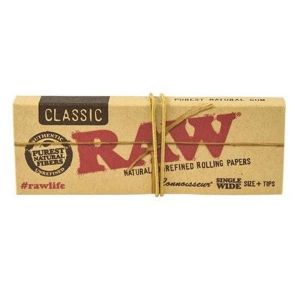 RAW Single Wide Connoisseur Rolling Papers