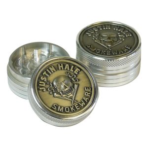 Justin Hale 2 Part 40mm Aluminium Herb Grinder
