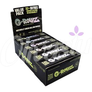 G-Rollz Medicago Sativa Connoisseur King Size Slim Extra Thin Papers (Box)
