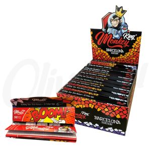 Monkey King Barcelona Edition King Size Slim Papers & Tips Full Box