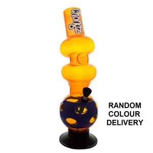 Chongz Acrylic "You What" Triple Bubble Waterpipe Bong 30cm
