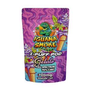 Iguana Smoke I-Puff 1ml - 700mg CBD Pod