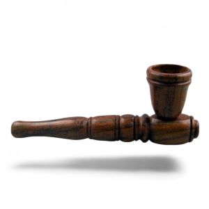 Pocket Woody Wonder - 7.5cm Wooden Smoking Pipe (Designs Vary)