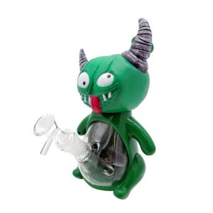 Chongz Resin/Glass 25cm Peter Pumpkin Monster Waterpipe Bong