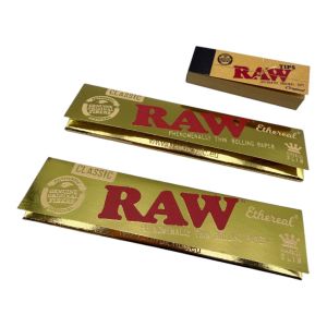2 x RAW Ethereal King Size Slim Papers + 1 x RAW Tips Bundle