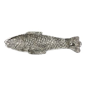 Lucky Fish Recycled Metal Incense Stick Holder - Eco-Friendly Burner