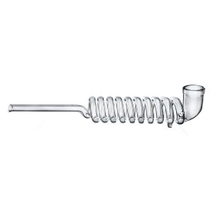 Spiral Galaxy Glass Pipe 20cm - The Twisty Wonder