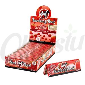 Skunk Brand Strawberry 1 1/4" Rolling Papers