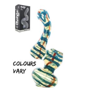 Chongz 5 Inch SAS Bubbler Glass Pipe Random Colour 220g Accessory